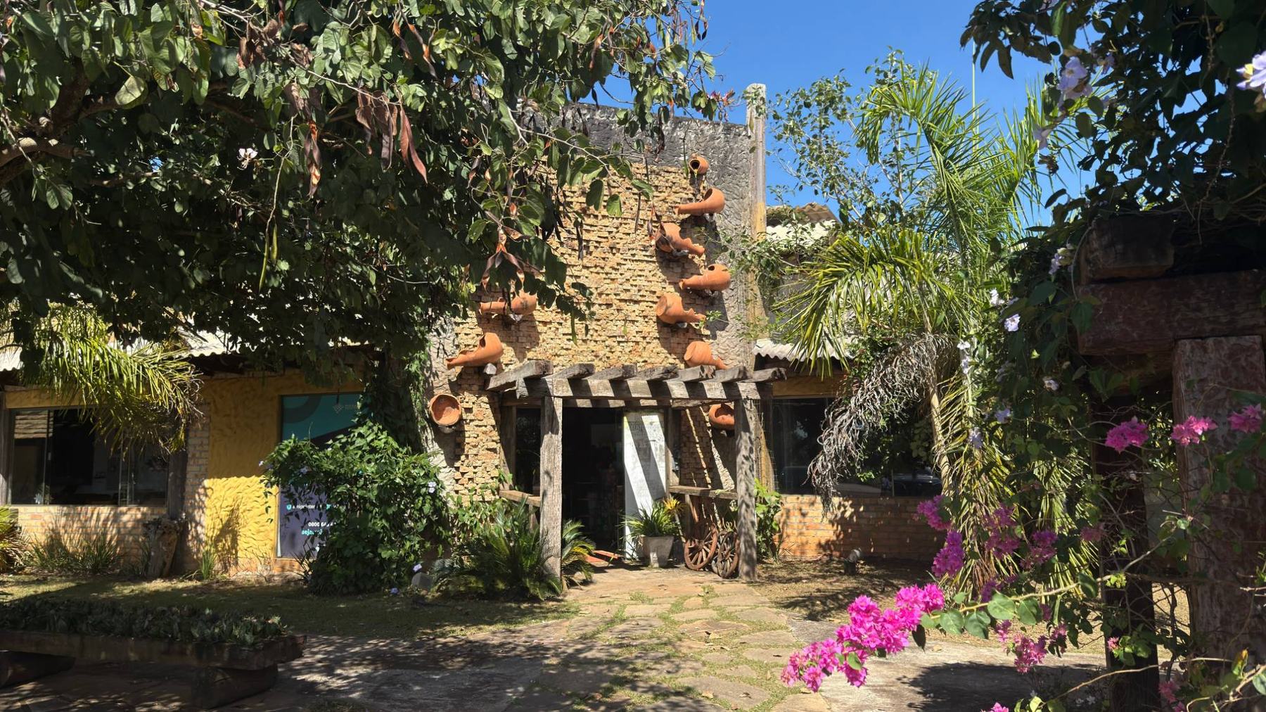 Fachada da Casa do Cerrado